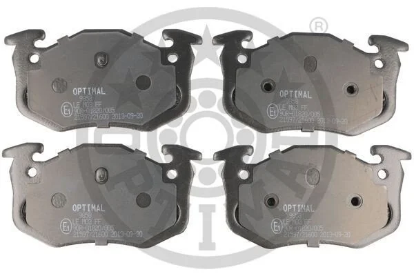 <strong>Гальмівні колодки дискові OPTIMAL BP-09858 (фото 1)</strong>