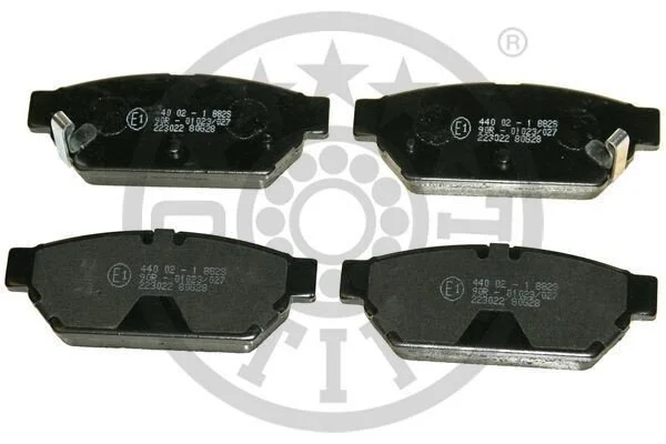 <strong>Гальмівні колодки дискові OPTIMAL BP-09862 (фото 1)</strong>