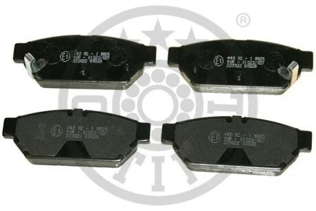 Гальмівні колодки дискові для OPTIMAL BP-09862 фото товару