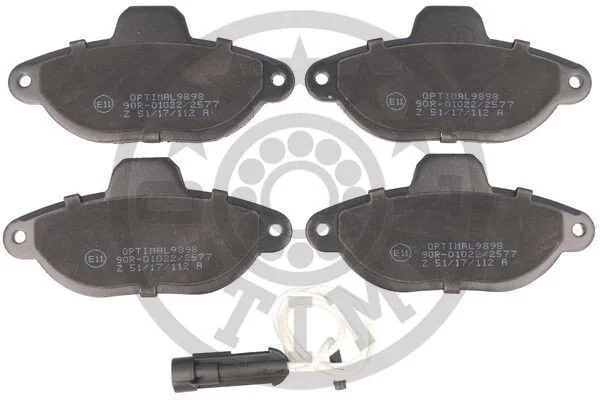 <strong>Гальмівні колодки дискові OPTIMAL BP-09898 (фото 1)</strong>
