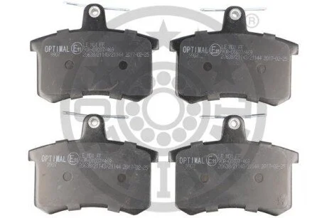 Гальмівні колодки дискові для OPTIMAL BP-09907 фото товару
