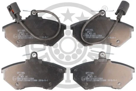 Гальмівні колодки дискові для OPTIMAL BP-09912 фото товару