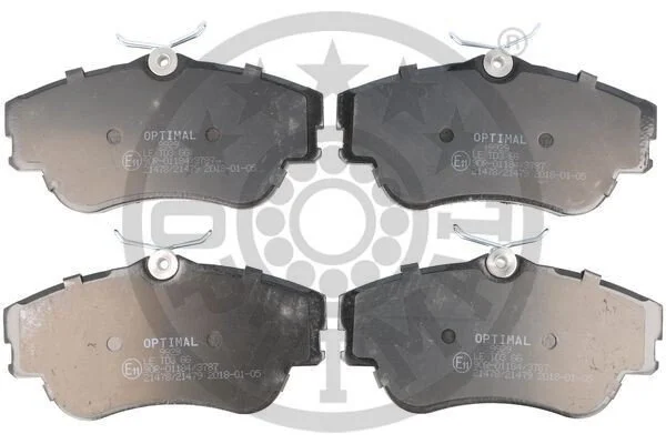 <strong>Гальмівні колодки дискові OPTIMAL BP-09929 (фото 1)</strong>