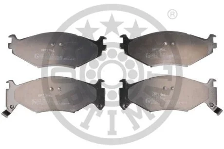 Гальмівні колодки дискові для OPTIMAL BP-09937 фото товару
