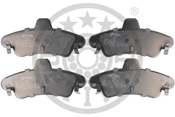 <strong>Гальмівні колодки дискові OPTIMAL BP-09940 (фото 1)</strong>