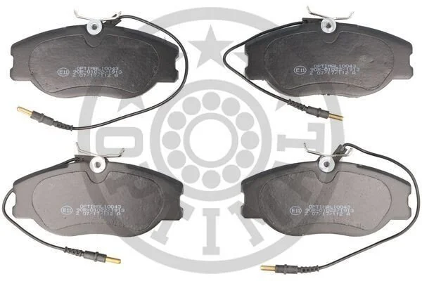 <strong>Гальмівні колодки дискові OPTIMAL BP-10043 (фото 1)</strong>