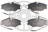 <strong>Гальмівні колодки дискові OPTIMAL BP-10043 (фото 1)</strong>