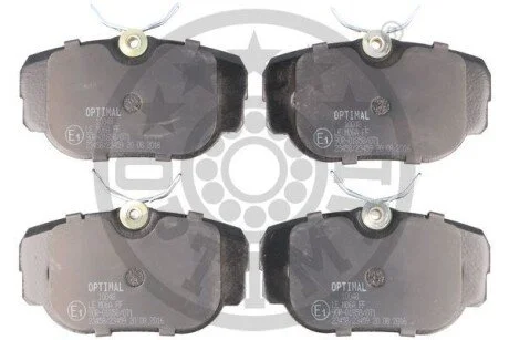 Гальмівні колодки дискові для Land Rover OPTIMAL BP-10048 фото товару