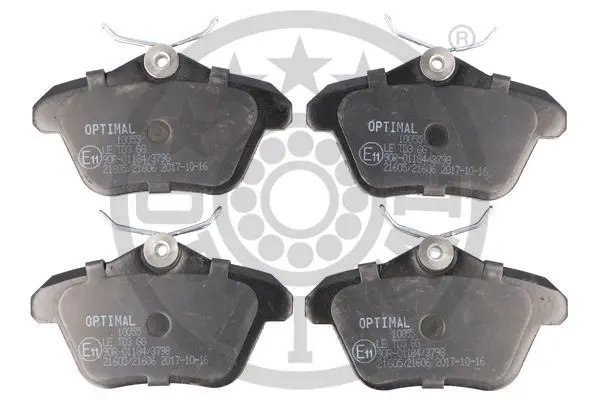<strong>Гальмівні колодки дискові OPTIMAL BP-10055 (фото 1)</strong>