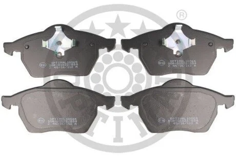 Гальмівні колодки дискові для Volkswagen, Ford, Seat OPTIMAL BP-10065 фото товару
