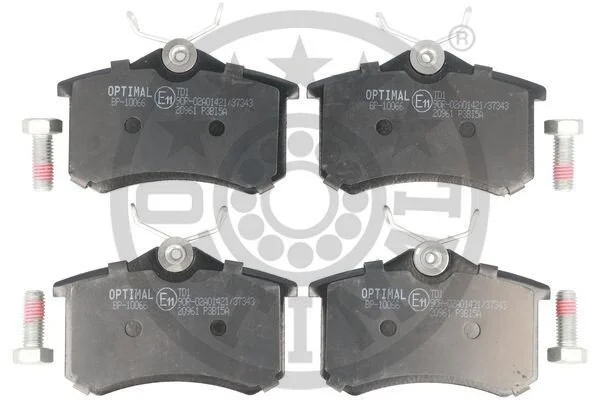 <strong>Гальмівні колодки дискові OPTIMAL BP-10066 (фото 1)</strong>