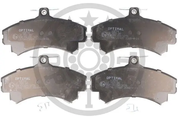 <strong>Гальмівні колодки дискові OPTIMAL BP-10074 (фото 1)</strong>