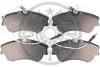 <strong>Гальмівні колодки дискові OPTIMAL BP-10181 (фото 1)</strong>