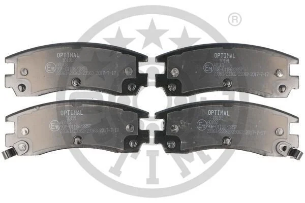 <strong>Гальмівні колодки дискові OPTIMAL BP-10191 (фото 1)</strong>