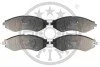 <strong>Гальмівні колодки дискові OPTIMAL BP-10195 (фото 1)</strong>