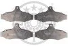 <strong>Гальмівні колодки дискові OPTIMAL BP-10197 (фото 1)</strong>