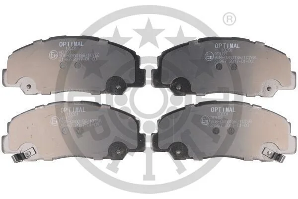 <strong>Гальмівні колодки дискові OPTIMAL BP-10201 (фото 1)</strong>