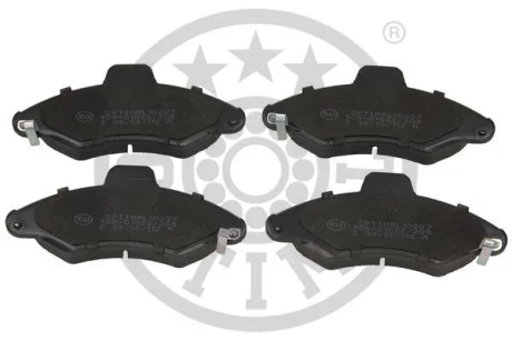 Гальмівні колодки дискові для OPTIMAL BP-10207 фото товару