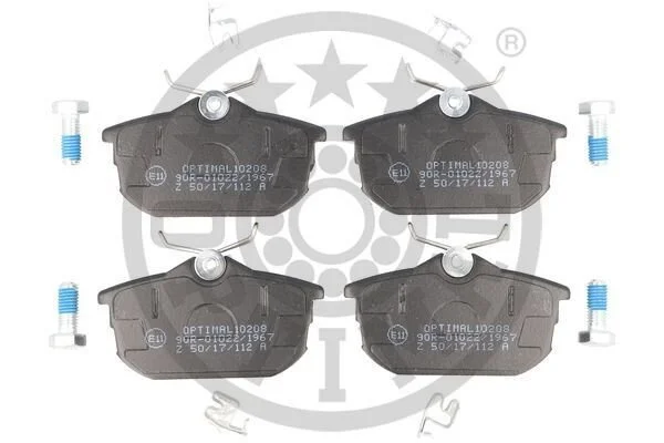 <strong>Гальмівні колодки дискові OPTIMAL BP-10208 (фото 1)</strong>