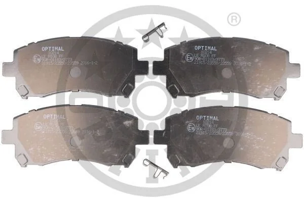 <strong>Гальмівні колодки дискові OPTIMAL BP-10214 (фото 1)</strong>
