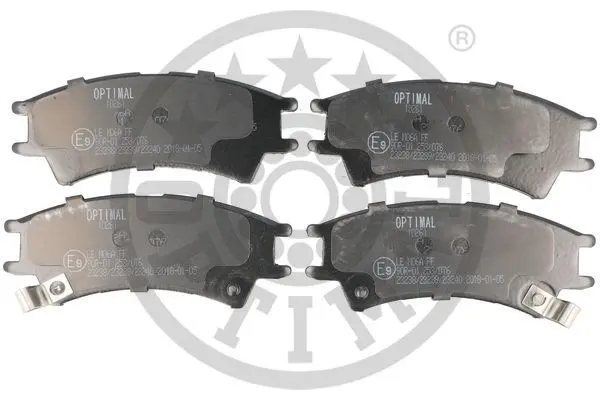 <strong>Гальмівні колодки дискові OPTIMAL BP-10261 (фото 1)</strong>