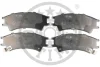 <strong>Гальмівні колодки дискові OPTIMAL BP-10261 (фото 1)</strong>