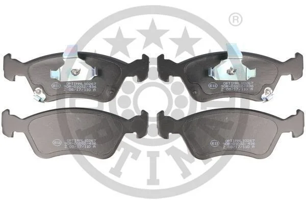 <strong>Гальмівні колодки дискові OPTIMAL BP-10267 (фото 1)</strong>