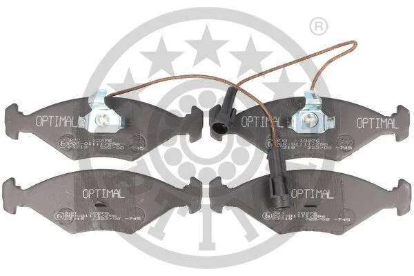<strong>Гальмівні колодки дискові OPTIMAL BP-10276 (фото 1)</strong>