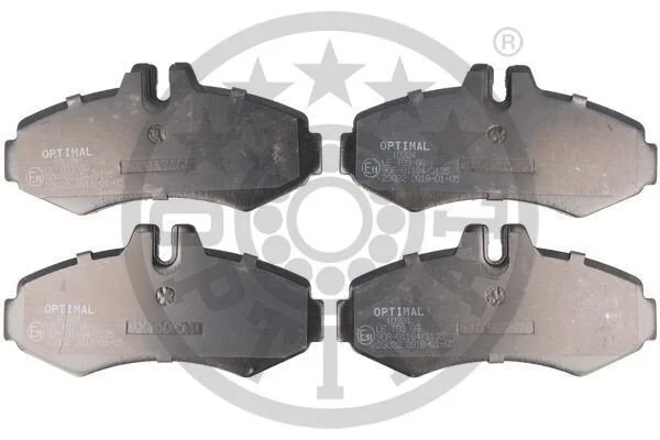 <strong>Гальмівні колодки дискові OPTIMAL BP-10324 (фото 1)</strong>