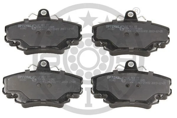 <strong>Гальмівні колодки дискові OPTIMAL BP-10342 (фото 1)</strong>