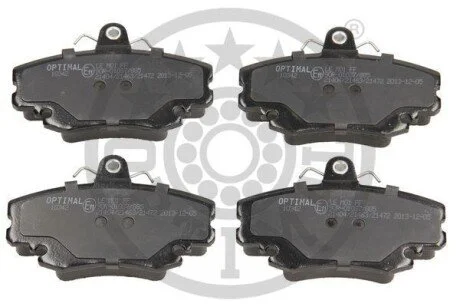 Гальмівні колодки дискові для OPTIMAL BP-10342 фото товару
