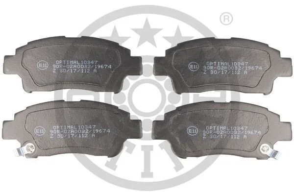<strong>Гальмівні колодки дискові OPTIMAL BP-10347 (фото 1)</strong>