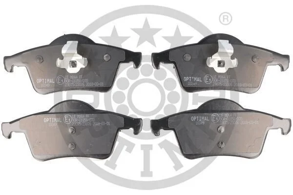 <strong>Гальмівні колодки дискові OPTIMAL BP-10349 (фото 1)</strong>