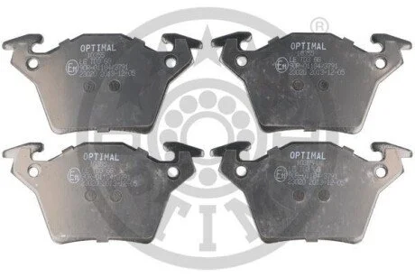 Гальмівні колодки дискові для Mercedes OPTIMAL BP-10355 фото товару