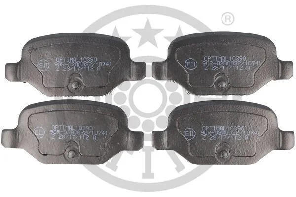 <strong>Гальмівні колодки дискові OPTIMAL BP-10390 (фото 1)</strong>