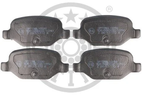 Гальмівні колодки дискові для OPTIMAL BP-10390 фото товару