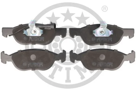 Гальмівні колодки дискові для OPTIMAL BP-10393 фото товару