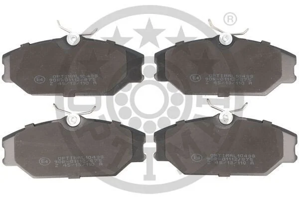 <strong>Гальмівні колодки дискові OPTIMAL BP-10438 (фото 1)</strong>