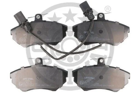 Гальмівні колодки дискові для OPTIMAL BP-10445 фото товару