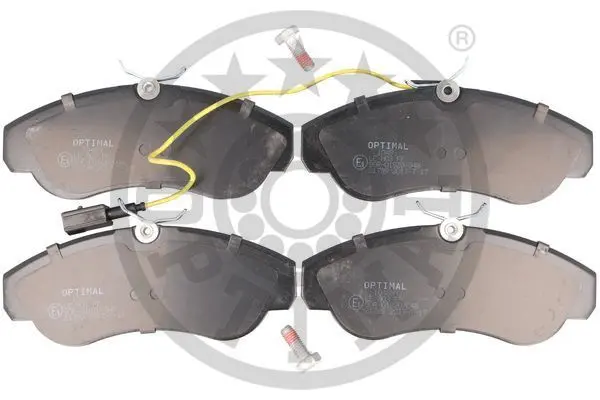 <strong>Гальмівні колодки дискові OPTIMAL BP-10489 (фото 1)</strong>