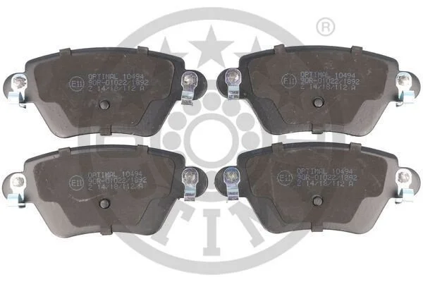 <strong>Гальмівні колодки дискові OPTIMAL BP-10494 (фото 1)</strong>