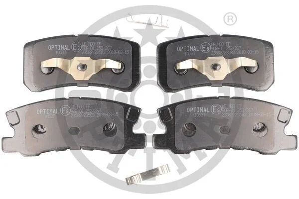 <strong>Гальмівні колодки дискові OPTIMAL BP-10537 (фото 1)</strong>