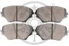 <strong>Гальмівні колодки дискові OPTIMAL BP-10551 (фото 2)</strong>