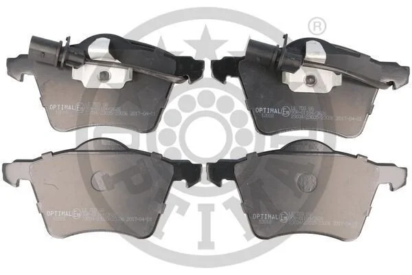 <strong>Гальмівні колодки дискові OPTIMAL BP-12018 (фото 1)</strong>