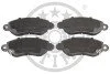 <strong>Гальмівні колодки дискові OPTIMAL BP-12019 (фото 1)</strong>