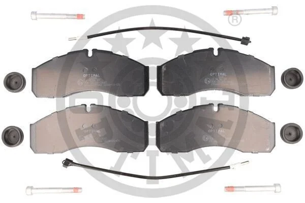 <strong>Гальмівні колодки дискові OPTIMAL BP-12026 (фото 1)</strong>