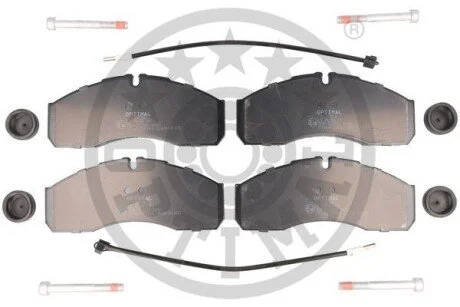 Гальмівні колодки дискові для OPTIMAL BP-12026 фото товару