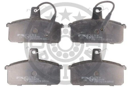 Гальмівні колодки дискові для Fiat, Seat OPTIMAL BP-12041 фото товару