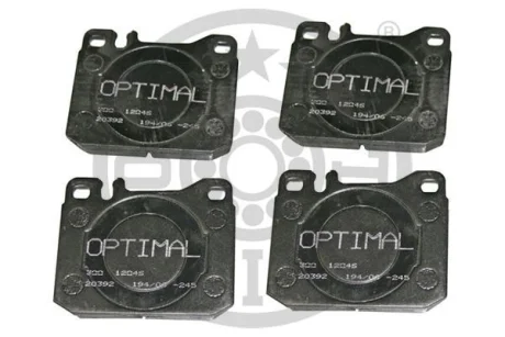 Гальмівні колодки дискові для OPTIMAL BP-12046 фото товару