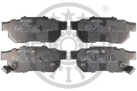 Гальмівні колодки дискові для OPTIMAL BP-12060 фото товару